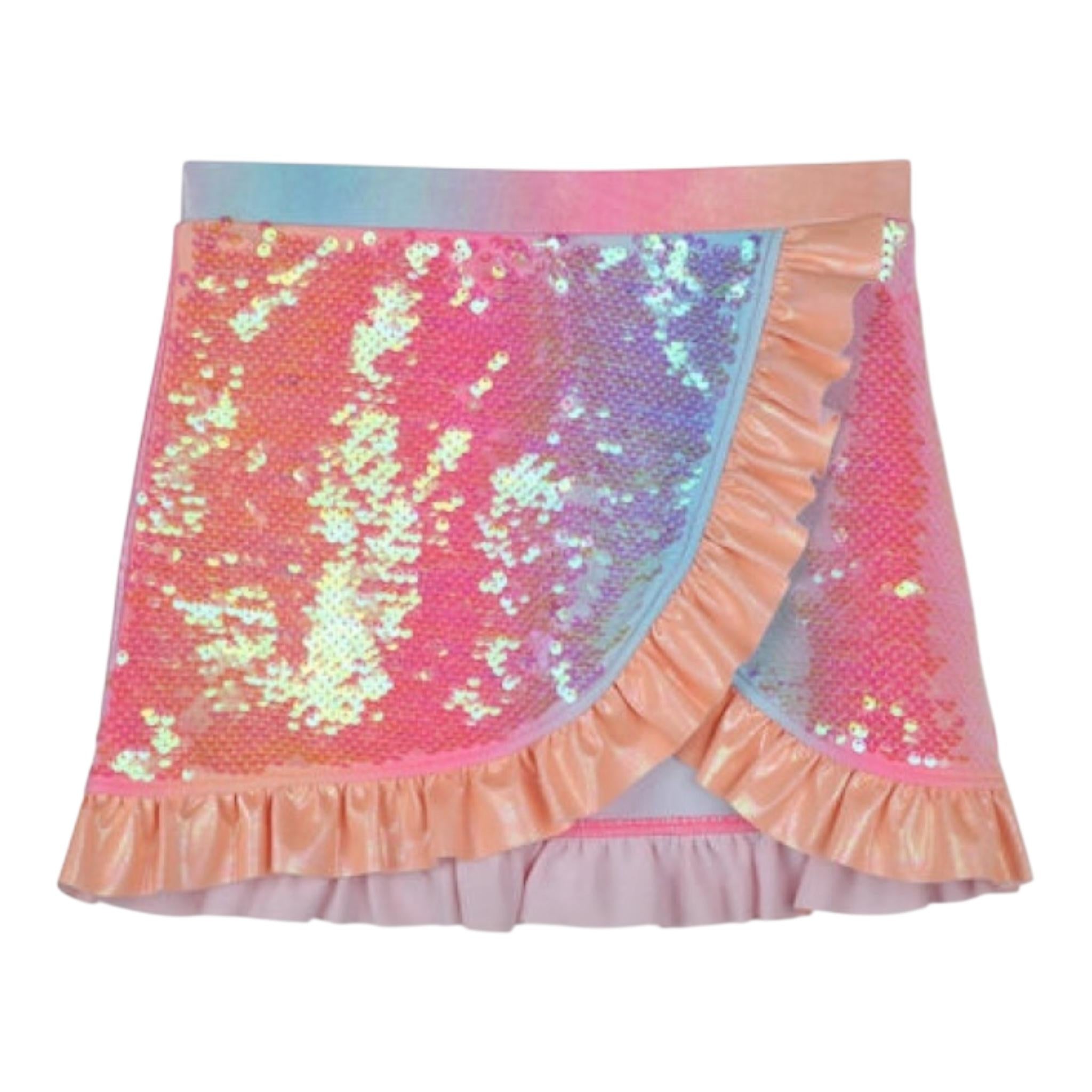 Billieblush Gonna Paillettata Multicolor per Bambina U21073X MULTICOLOR BillIEBLUSH 