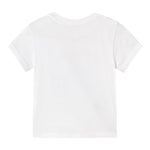 Mayoral T-Shirt Girocollo Tinta Unita con Stampa per Neonato 1066 BIANCO MAYORAL 