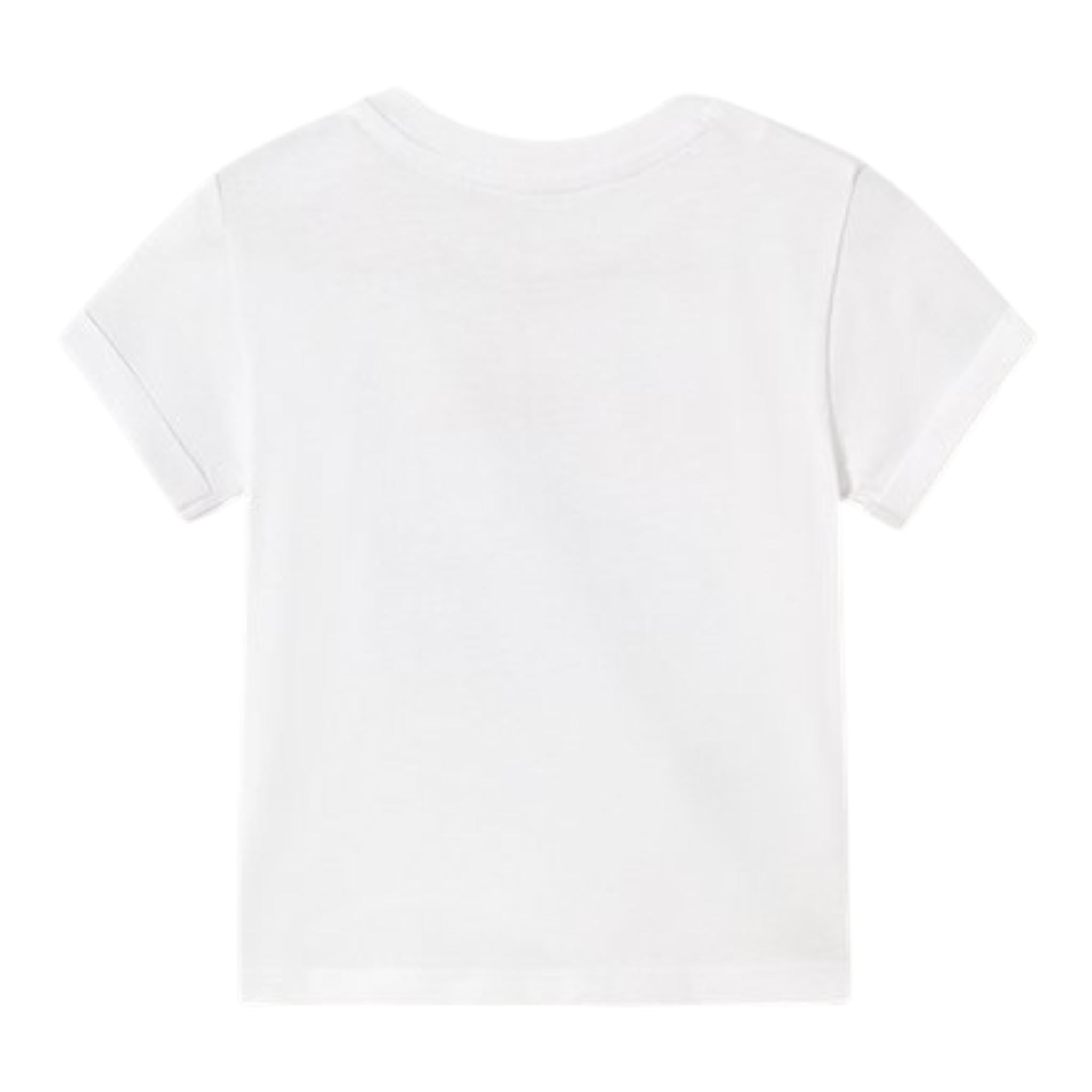 Mayoral T-Shirt Girocollo Tinta Unita con Stampa per Neonato 1066 BIANCO MAYORAL 