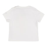 Saint Barth T-Shirt Girocollo Tinta Unita con Stampa per Bambina ELLY0010349 BIANCO SAINT BARTH 