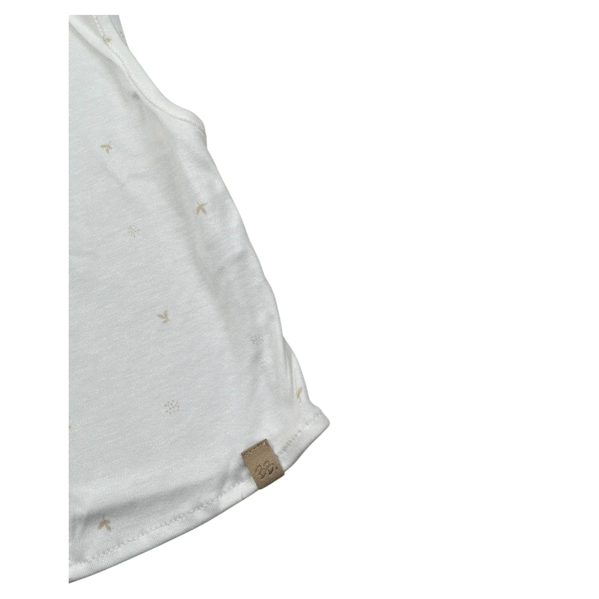 Bamboom+Babies Top Giromanica Tinta Unita per Neonata 806 PANNA BAMBOOM+BABIES 