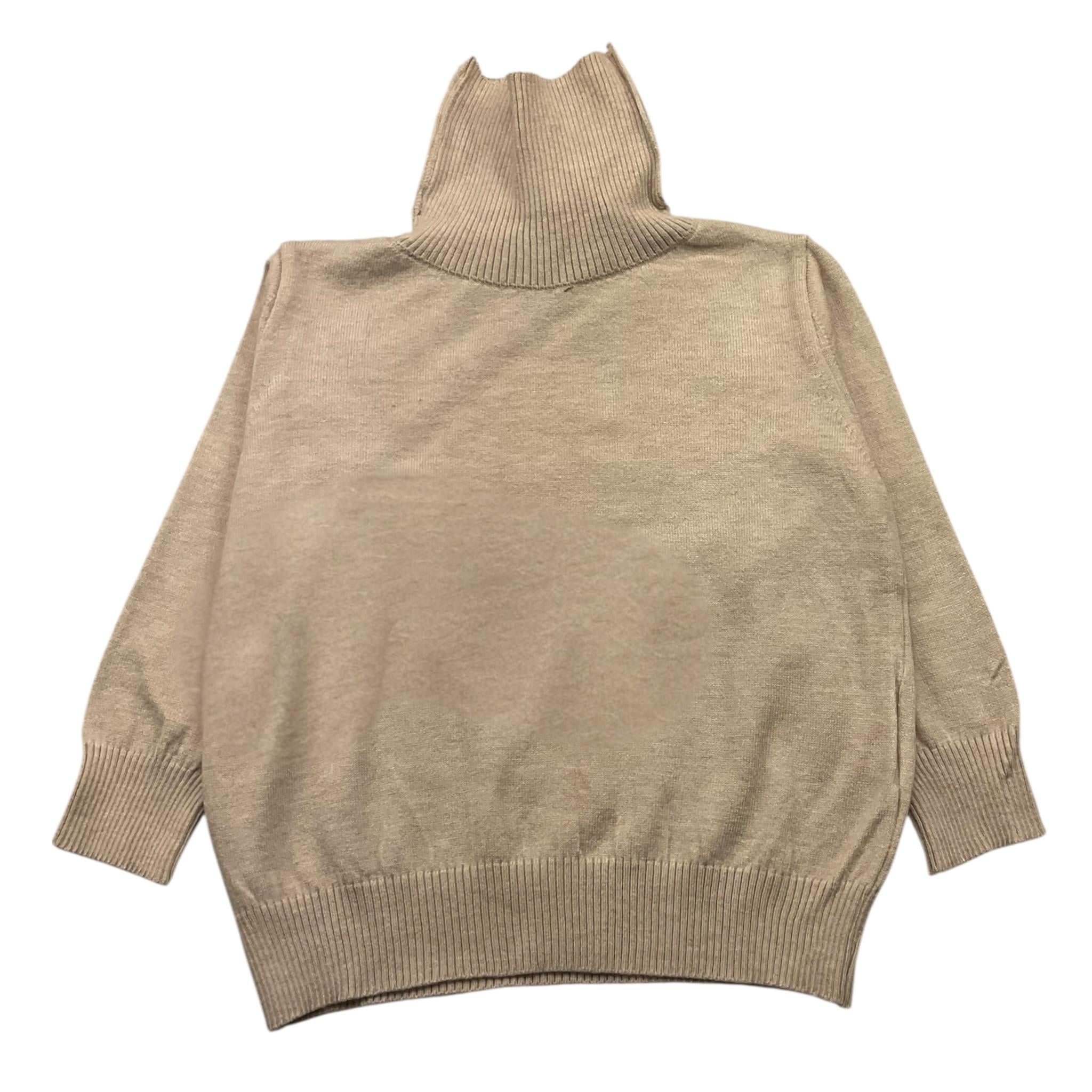 OFFICINA MILANESE maglia tinta unita collo alto Sabbia per Bambino TDOLCEVIT SABBIA OFFICINA MILANESE 