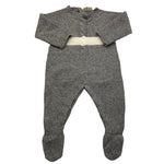 WEDOBLE tutina manica lunga tinta unita Grigio per Neonato I2404346 GRIGIO WEDOBLE 