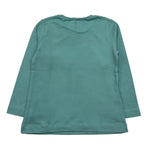 MAYORAL shirt girocollo tinta unita con stampa in contrasto Verde per Neonata 4073N VERDE MAYORAL 