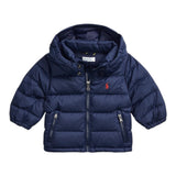 RALPH LAUREN giubbino tinta unita con cappuccio Blu per Neonato 323940328002N BLU RALPH LAUREN 