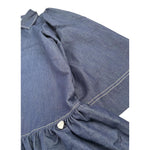 Alice Pi Abito tinta unita A Camicia Blu per Bambina W232113 BLU ALICE PI 