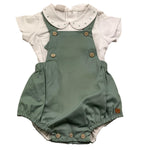 PAZ RODRIGUEZ completo 2 pezzi camicia-pagliaccetto Verde per Neonato 02149140 VERDE PAZ RODRIGUEZ 