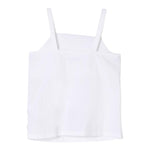 Maison Margiela Top Tinta Unita A Bretelline per Bambina M60762 BIANCO MAISON MARGIELA 