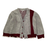 LE BEBE' cardigan tinta unita con contrasti Grigio per Neonato LBB5159 GRIGIO LE BEBE' 