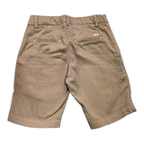 Emanuel Pris Bermuda Tinta Unita Con Elastico In Vita Beige Per Bambino