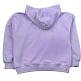 Just Cavalli Felpa Chiusa Girocollo Tinta Unita con Logo per Bambina JGP26013FEA LILLA JUST CAVALLI 