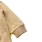 Superculture Felpa Tinta Unita con Cappuccio per Bambina FELPACAP SABBIA SUPERCULTURE 