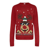 NAME IT maglia girocollo fantasia natalizia Rosso per Bambino 132344533 ROSSO NAME IT 