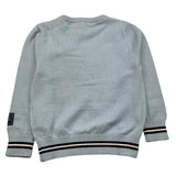 CESARE PACIOTTI maglia girocollo tinta unita con logo Azzurro per Neonato MGP5352B AZZURRO CESARE PACIOTTI 