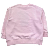 Saint Barth Felpa Chiusa Girocollo Tinta Unita con Ricami per Bambina BRIONY ROSA SAINT BARTH 