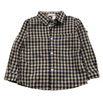 BARCELLINO camicia manica lunga fantasia quadretti Beige per Neonato 110506 BEIGE BARCELLINO 