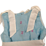 Ilfarobimbi Pagliaccetto Tinta Unita Giromanica per Neonata IFN40916 AZZURRO ILFAROBIMBI 