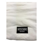 MOSCHINO sacca nanna bicolore con stampa logo Bianco per Neonato MPE00FO BIANCO MOSCHINO 