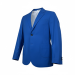 Manuel & Frank Giacca Tinta Unita con Bottoni per Bambino MF6372R COBALTO MANUEL & FRANK 