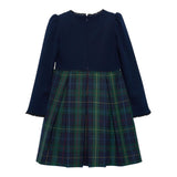 ABEL & LULA abito manica lunga bicolore Blu/verde per Bambina 5529 BLU/VERDE ABEL & LULA 