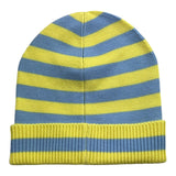 Max&Co. Cappello In Lana Con Fantasia A Righe Azzurro Per Bambina