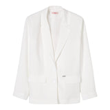 Liu Jo Giacca Tinta Unita con Bottoni per Bambina GA5029X BIANCO LIU JO 