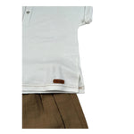 Barcellino Completo 2 Pezzi T-Shirt-Pantalone Bicolore per Bambina 120412 BIANCO/BEIGE BARCELLINO 