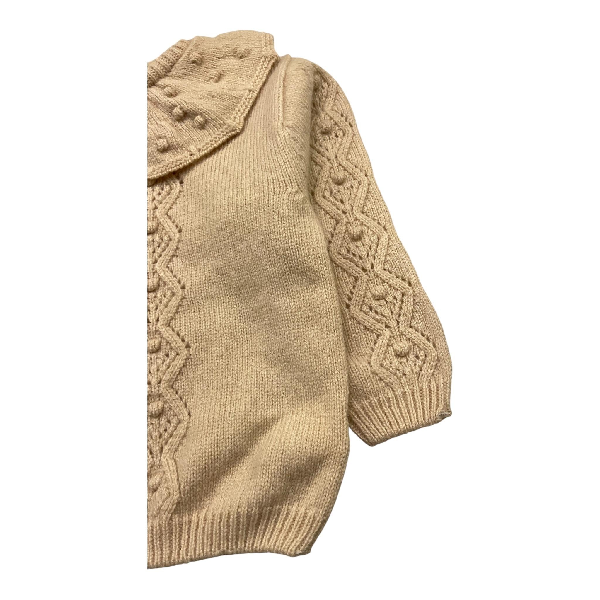 WEDOBLE maglia tinta unita con colletto  Beige per Neonata I2410301 BEIGE WEDOBLE 