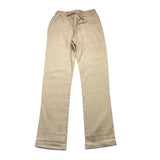 Over-D Pantalone Tinta Unita Con Elastico In Vita Beige Per Bambino
