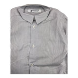 Dondup Camicia Tinta Unita Manica Lunga Fantasia A Righe Bianco Per Bambino