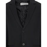 Calvin Klein Giacca tinta unita con Bottoni Nero per Bambino IB0IB02418XX NERO CALVIN KLEIN 