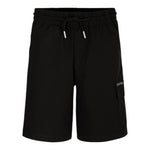 Calvin Klein Bermuda Tinta Unita con Elastico In Vita per Bambino IB0IB02512X NERO CALVIN KLEIN 