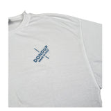 Dondup T-Shirt Girocollo Tinta Unita con Logo per Bambino DMTS033 BIANCO DONDUP 