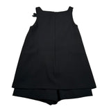 Elisabetta Franchi Tuta Intera Corta Tinta Unita  per Bambina EFTA101X NERO ELISABETTA FRANCHI 