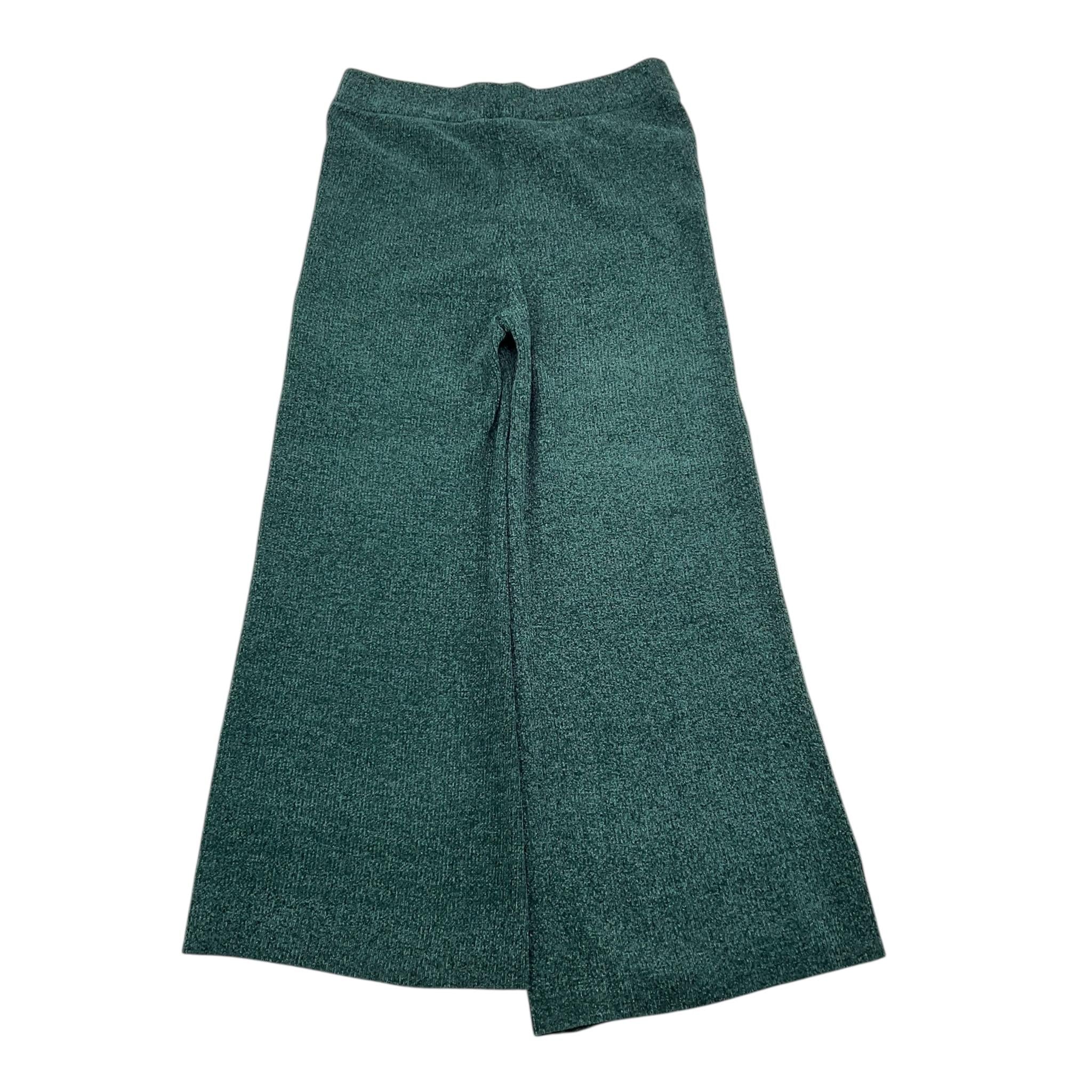 LIU JO pantalone tinta unita modello a palazzo Verde per Bambina GF3105 VERDE LIU JO 