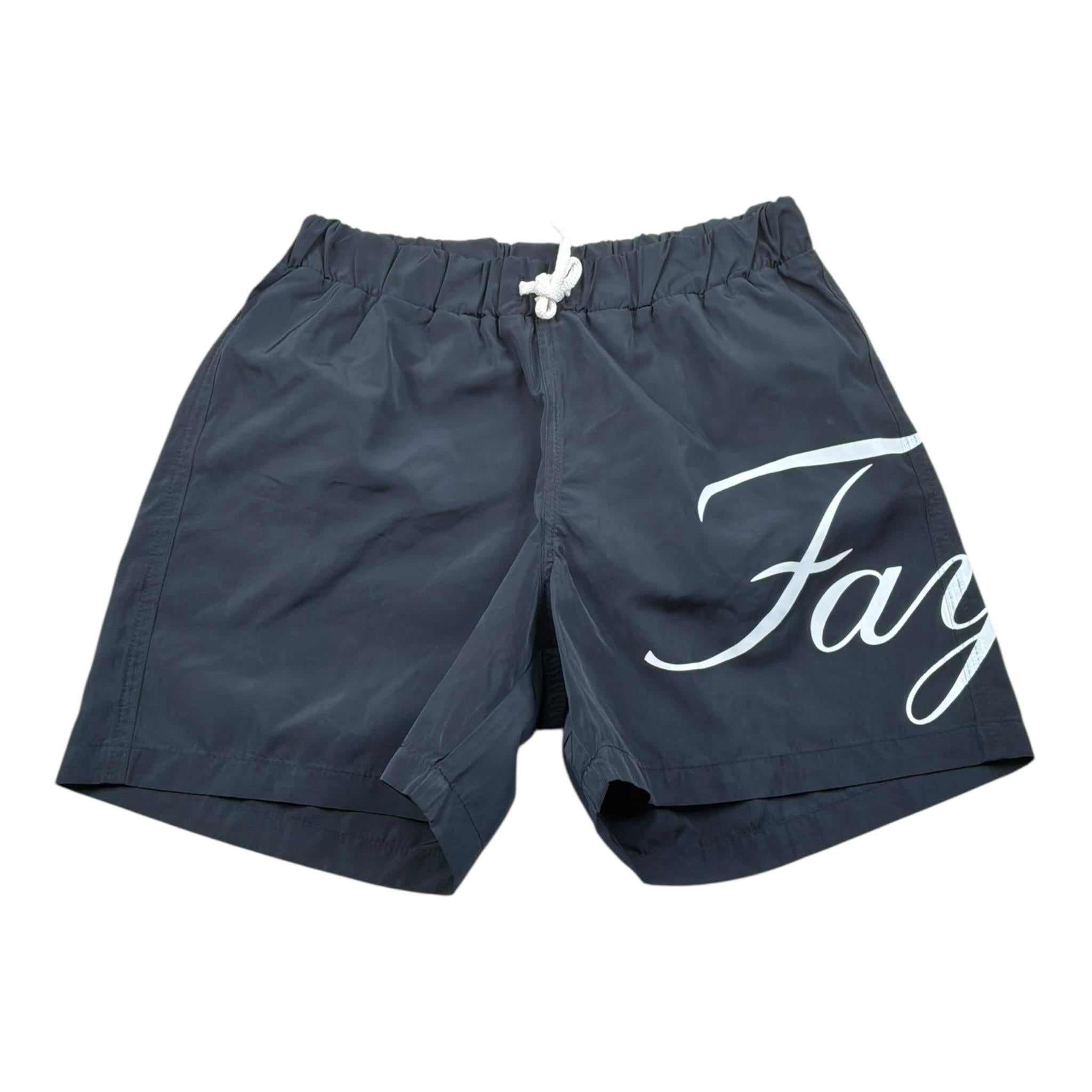 Fay Costume Modello Bermuda Tinta Unita con Stampa per Bambino 5M0059 BLU FAY 