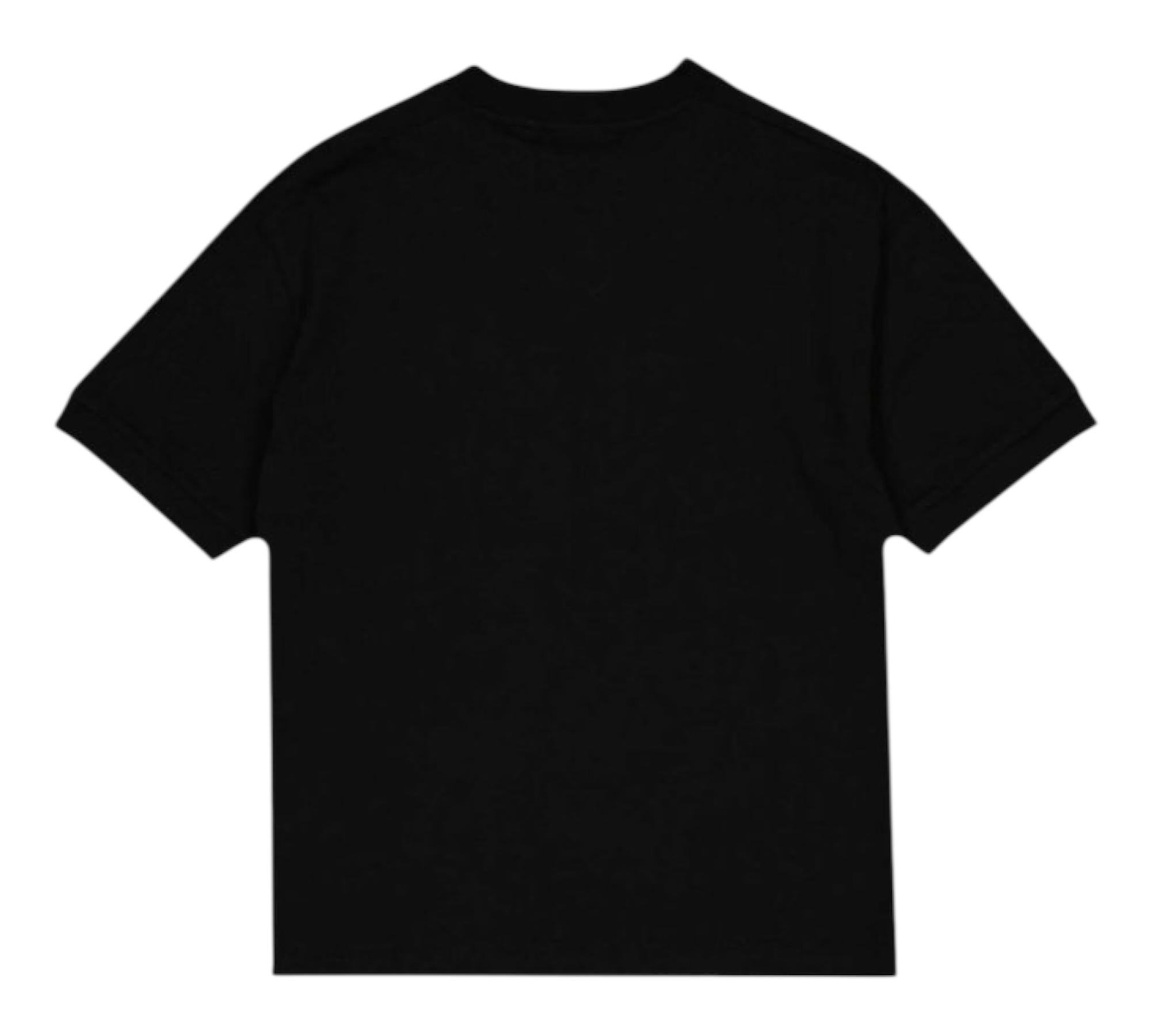 Emporio Armani T-Shirt Girocollo Tinta Unita con Logo per Bambino 7B000054 NERO EMPORIO ARMANI 