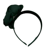 ABEL & LULA cerchietto tinta unita con applicazione rosa Verde per Bambina 5928 VERDE ABEL & LULA 