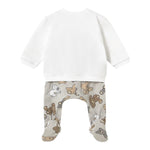 Mayoral Completo 2 Pezzi Shirt-Ghettina per Neonato 1559X BIANCO/BEIGE MAYORAL 