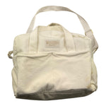 borsa premaman tinta unita con stampa MUX05I BIANCO MOSCHINO 