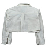 Dusty Color Camicia Manica Lunga Tinta Unita per Bambina DJWS5014CA PANNA DUSTY COLOR 