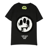 Barrow Kids T-Shirt Tinta Unita Con Stampa Nero Per Bambino