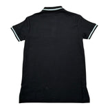 John Richmond Polo Mezza Manica Tinta Unita con Logo per Bambino RBP26022PO NERO JOHN RICHMOND 