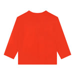 TIMBERLAND shirt tinta unita girocollo cn logo Arancione per Neonato T60251 ARANCIONE TIMBERLAND 