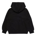 Diesel Felpa Tinta Unita con Cappuccio per Bambina J02014 NERO DIESEL 