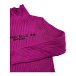 MARC ELLIS maglia collo alto tinta unita con logo Viola per Bambina JMJSW00188X VIOLA MARC ELLIS 