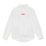 Fay Camicia Tinta Unita Manica Lunga per Bambino FW5Q20X BIANCO FAY 