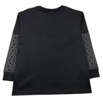 JOHN RICHMOND shirt girocollo tinta unita con maniche logate Nero per Bambino RBA25037TS NERO JOHN RICHMOND 
