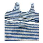 Saint Barth Costume 2 Pezzi Fascia-Mutandina per Bambina BAKERW BIANCO/AZZURRO SAINT BARTH 