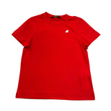 K-Way T-Shirt Girocollo Tinta Unita con Stampa per Bambino K2151LW ROSSO K-WAY 